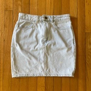 American Apparel Jean Skirt